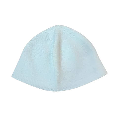 White cap with subtle pattern big size