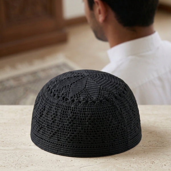 Bangla Traditional Cap Black