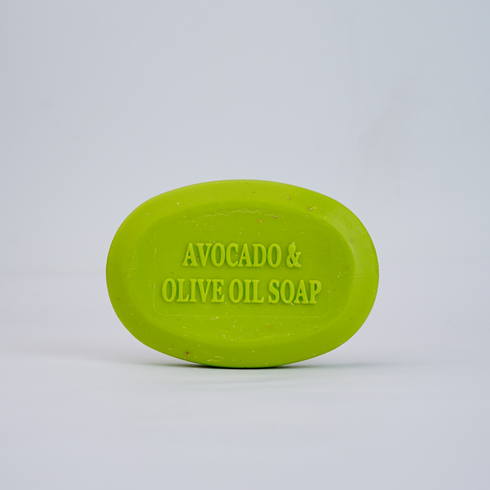Olive Green & Tea Soap with Pistachio and Avocado Extracts ±110Grams