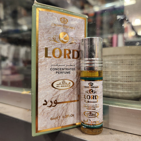 Lord Concentrated Perfume Oil 6ml Long Lasting Fragrance